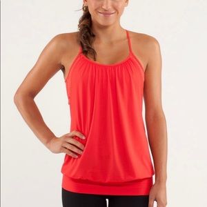 Lululemon No Limits Red Tank